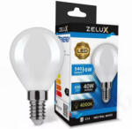 ZELUX Led Mini Globe G45 6W E14 4000K Mini Gömb (ZXMG6E14WNW)