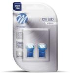 m-tech M-Tech, LED dióda, T10, 4x3528 SMD, Kék, 2db