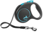 flexi Leash Flexi Black Bandă de design S albastru 5m (194-9022)