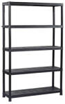 Keter Raft Depozitare 5 Polite Keter Plus Shelf 120/5 - 350Kg 120x40x187cm (9502000) - atumag Raft