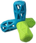 Dog Fantasy Toy Dog Fantasy scârțâit geometric albastru-verde 12, 9x1, 2x10, 2cm (454-313581)