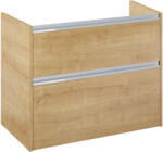 Roca Gap Pro szekrény 98.5x46x66.3 cm mosdókagyló alá akasztható tölgy A857901464 (A857901464)