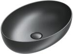 CATALANO Sfera mosdótál 60x42 cm ovális mosdótálak fekete 0522600022