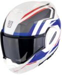 Scorpion Casca de motociclete rabatabila Scorpion EXO-TECH EVO FURIO alb-rosu-albastru (SCRP118-210-359)