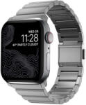 Nomad Titánium Apple Watch Szíj - Ezüst - 42/44/45/49 mm (OS-0500)