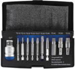 BGS technic Technic Csavarkiszedő készlet hibás T-profilhoz (Torx) T10 - T55 11 darabos (BGS-9170) (BGS-9170)