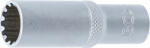 BGS technic Technic Dugókulcs - Gear Lock, mély 10 mm (3/8") 14 mm (BGS-10354) (BGS-10354)