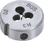 BGS technic Technic Menetvágó vas M3 x 0, 5 x 25 mm (BGS-1900-M3X0.5-S) (BGS-1900-M3X0-5-S)