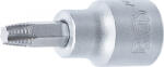 BGS technic Technic Csavarkiszedő-behajtófej négyszögletű behajtófej 10 mm (3/8") hibás T-profilhoz (Torx) T30 (BGS-7098-T30) (BGS-7098-T30)