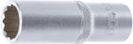 BGS technic Technic Dugókulcs, tizenkétszögletű, mély 12, 5 mm (1/2") 18 mm (BGS-10685) (BGS-10685)