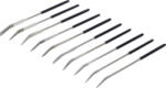 BGS technic Technic Gyémánt lyukreszelő készlet hajlított 140 x 3 mm 10 darabos (BGS-1921) (BGS-1921)