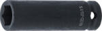 BGS technic Technic Levegős dugókulcs hatszögletű, mély 12, 5 mm (1/2") 15 mm (BGS-7215) (BGS-7215)