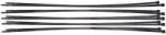 BGS technic BGS Technic Kábelkötegelő-készlet fekete 8, 0 - 700 mm 10 darabos (BGS-80773) (BGS-80773)