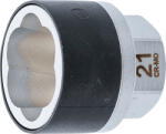 BGS technic Technic Spirálbites dugókulcsbetét /csavarkiszedő Külső hatszögletű 21 mm 21 mm (BGS-7510-21) (BGS-7510-21)