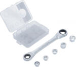 BGS technic BGS Technic Racsnis csillagkulcs adapterkészlettel 8 - 19 mm 6 darabos (BGS-71016) (BGS-71016)