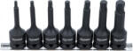 BGS technic Technic Csavarkiszedő készlet 12, 5 mm (1/2") hibás belső hatszögletű csavarokhoz 4 - 12 mm 7 darabos (BGS-7004) (BGS-7004)
