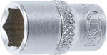 BGS technic Technic Dugókulcs, hatszögletű 6, 3 mm (1/4") 3/8" (BGS-10657) (BGS-10657)