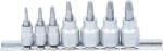 BGS technic Technic Csavarkiszedő készlet 6, 3 mm (1/4") / 10 mm (3/8") hibás T-profilhoz (Torx) T10 - T40 7 darabos (BGS-7098) (BGS-7098)