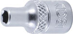BGS technic Technic Dugókulcs, hatszögletű 6, 3 mm (1/4") 4 mm (BGS-2474) (BGS-2474)
