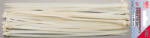 BGS Technic Kábelkötegelő-készlet fehér 8, 0 x 400 mm 30 darabos (BGS-80878) (BGS-80878)