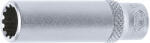 BGS technic Technic Dugókulcs - Gear Lock, mély 6, 3 mm (1/4") 9 mm (BGS-10159) (BGS-10159)