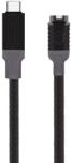  TACTICAL Recce 3.20 - Garmin sportóra töltő, fekete/szürke, Type-C (USB-C) szövet kábellel - graffistore