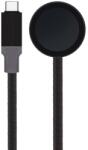  TACTICAL Recce 3.20 - Apple Watch okosóra töltő, fekete/szürke, Type-C (USB-C) szövet kábellel - graffistore