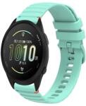  WAVY Curea din silicon pentru Garmin Forerunner 165 Music verde deschis