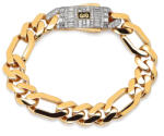 Heratis Forever Monaco chain karkötő Figaro Plain baguette lock 11, 5 mm IZ31224N