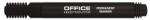 Office Products Marker permanent, varf 1-3 mm, negru, OFFICE PRODUCTS (OF-17071211-05)