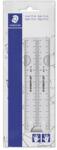 STAEDTLER Vonalzó, műanyag, 2x15 cm, STAEDTLER (2 db) (TS562152PB)