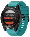 BSTRAP Silicone Acton szíj Garmin Fenix 5x / 5x Plus / 6x / 6x Pro / 7x / 8 51mm, dark teal (SGA004C07)