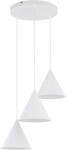 TK Lighting Cono fehér függesztett lámpa (TK-10012) E27 3 izzós IP20 (10012)