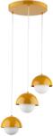 TK Lighting Bono sárga függesztett lámpa (TK-10266) E27 3 izzós IP20 (10266)