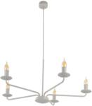 TK Lighting Limal szürke függesztett lámpa (TK-10253) E14 4 izzós IP20 (10253)