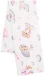 New Baby Flanel pelenka nyomtatott mintával New Baby koala rózsaszín - babyboxstore