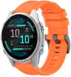  SILICONE Cserélhető szíj Garmin Fenix 8 43mm narancshoz