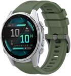  SILICONE Cserélhető szíj Garmin Fenix 8 43mm sötétzöldhöz