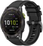  SILICONE Cserélhető szíj Garmin Enduro 3 fekete