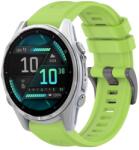  SILICONE Cserélhető szíj Garmin Fenix 8 43mm világoszöldhöz