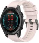  SILICONE Cserélhető szíj Garmin Fenix E 47mm világos rózsaszín