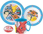 The Pokémon Company Pokémon étkészlet, micro műanyag szett 350 ml-es bögrével Nr2