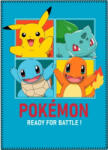 The Pokémon Company Pokémon Blue polár takaró, pléd 100x140 cm Nr1