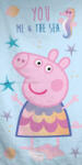 Nickelodeon Peppa fürdőlepedő, strandtörölköző 70x140 cm Nr 02