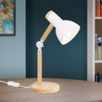 ORION Veioza/Lampa de birou reglabila ANIKA lemn/alb (LA 4-1220 Holz/wei