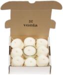 Vonia Zerowaste szójaviasz teamécses 9 db + mécsestartó