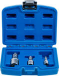 BGS technic Set prelungitoare cu suport magnetic 6, 3 mm (1/4) / 10 mm (3/8) / 12, 5 mm (1/2) 3 piese (BGS 198) (198)