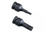 Genius Tools cap de cheie pneumatica torx (externa), T-45, 60mm, 1 2 (4460S45) (MK-4460S45) Set capete bit, chei tubulare