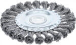 BGS technic Perie de sarma, cu fir răsucit, diametru 125 mm (BGS 3986)