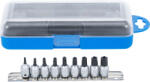 BGS technic Set biti 6, 3 mm (1 4 ) TS-Profil (pentru Torx Plus) cu gaura 9 piese (BGS 2355) (2355) Set capete bit, chei tubulare